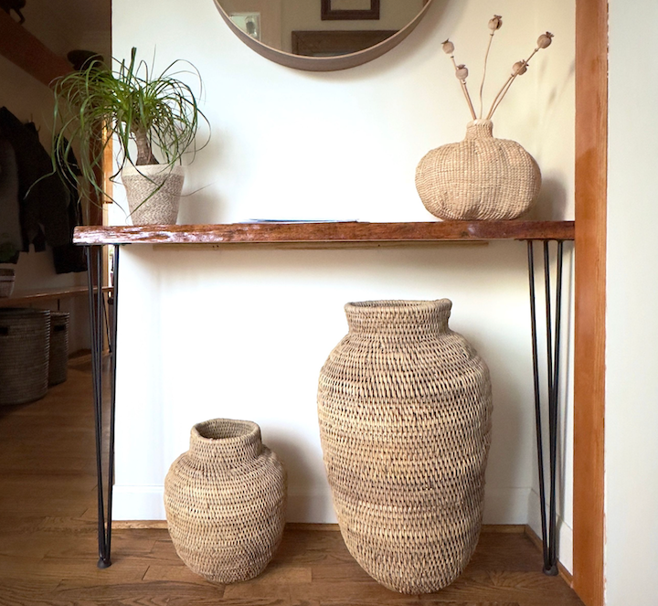 Buhera Basket XXLarge, Traditional Zimbabwean Weave