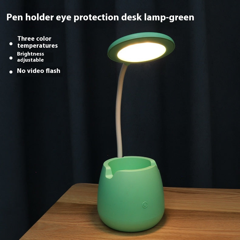 Macaroon LED Desk Lamp with Pen Holder