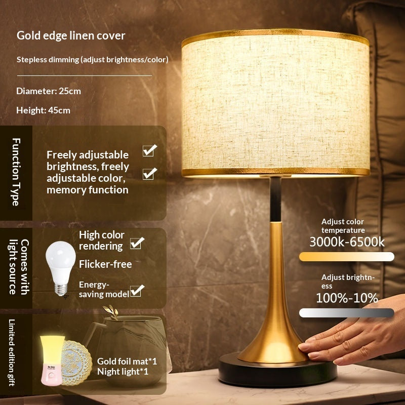 Nordic Touch Dimmer Table Lamp