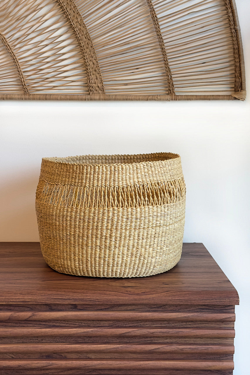 Mixed-Weave Wonder Basket Small