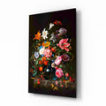 Dutch Golden Age Bouquet Still Life Glass Art
