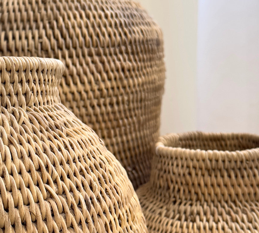 Buhera Basket XXLarge, Traditional Zimbabwean Weave