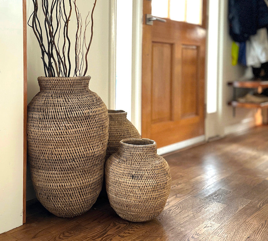 Buhera Basket XXLarge, Traditional Zimbabwean Weave