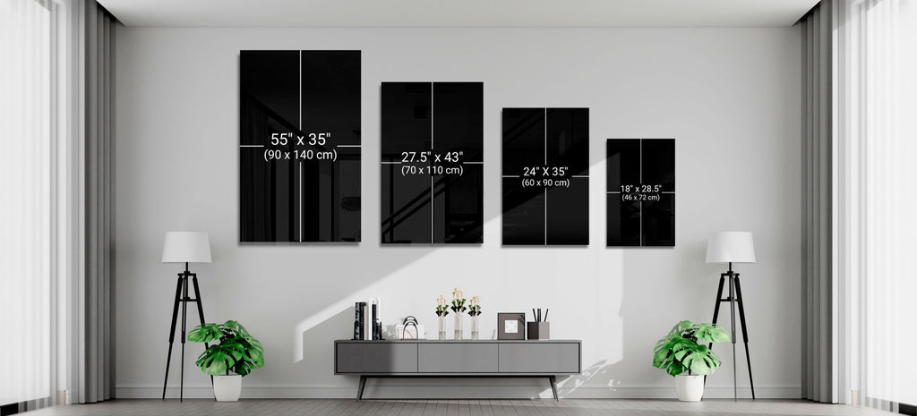 Life Manifesto Typographic Glass Art