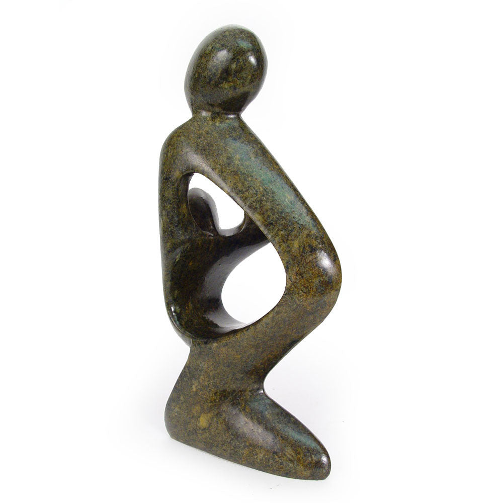 Dancing Mother & Child  Shona Stone Sculpture, Zimbabwe
