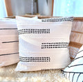 Boho Dots Sadza Pillow Cover Handcrafted in Zimbabwe