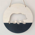 Polar Bear Wooden Wall Ornament