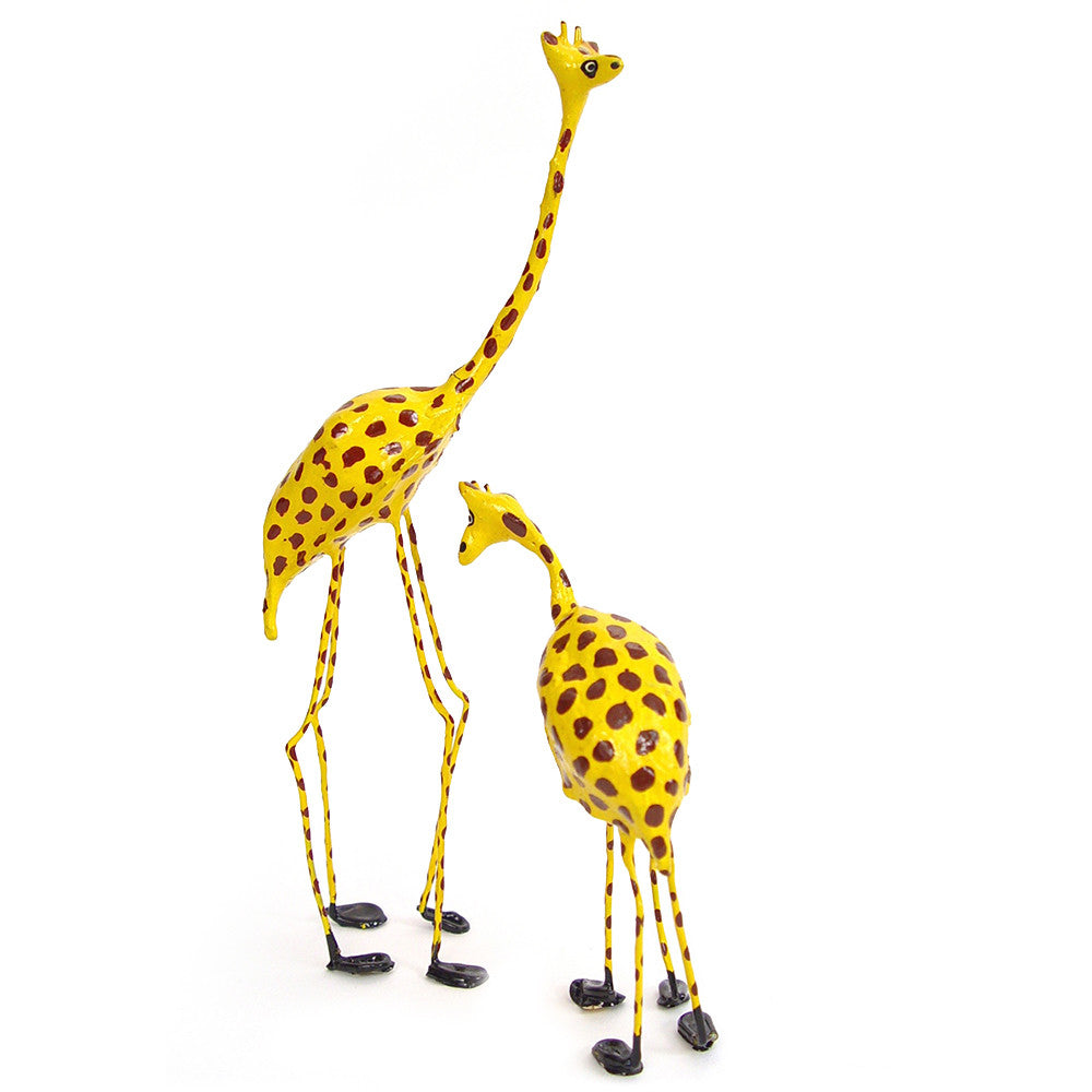 Seedpod Giraffe Sculpture  Handmade in Zimbabwe