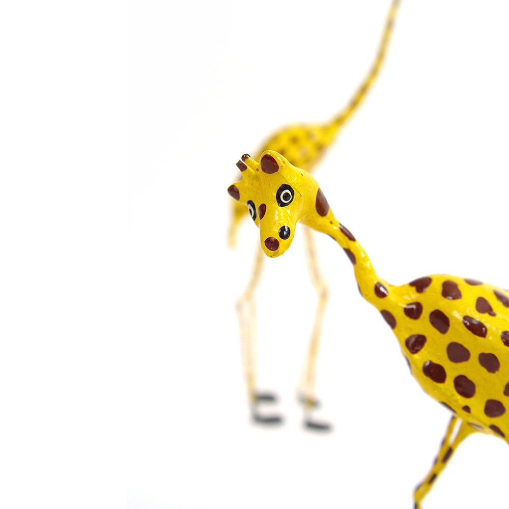 Seedpod Giraffe Sculpture  Handmade in Zimbabwe