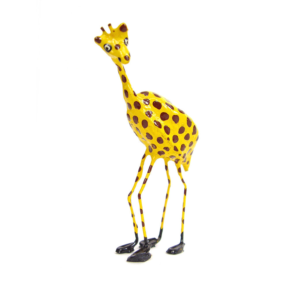 Seedpod Giraffe Sculpture  Handmade in Zimbabwe